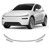 2025+ Tesla Model Y Juniper SmartLight UV-Reactive TPU Headlight Bar Film Covers | Self-Adjusting 70% Tint & Safe Night Driving