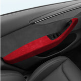 Tesla Model Y Juniper 2025.03+ & Model 3 Highland 2024+ Alcantara Door Armrest Cover