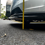 2026+ Tesla Model Y Juniper Carbon Fiber Front Lip Splitter ground clearance