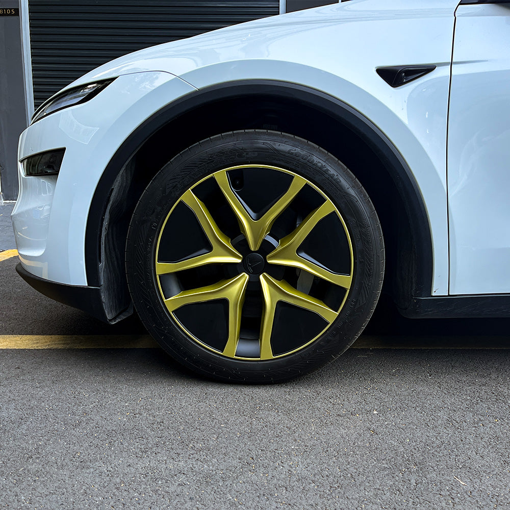 19’’ Crossflow Wheel Covers –Arachnid 2.0 Style for 2025+ Tesla Model Y Juniper