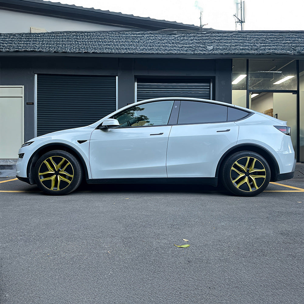 19’’ Crossflow Wheel Covers –Arachnid 2.0 Style for 2025+ Tesla Model Y Juniper