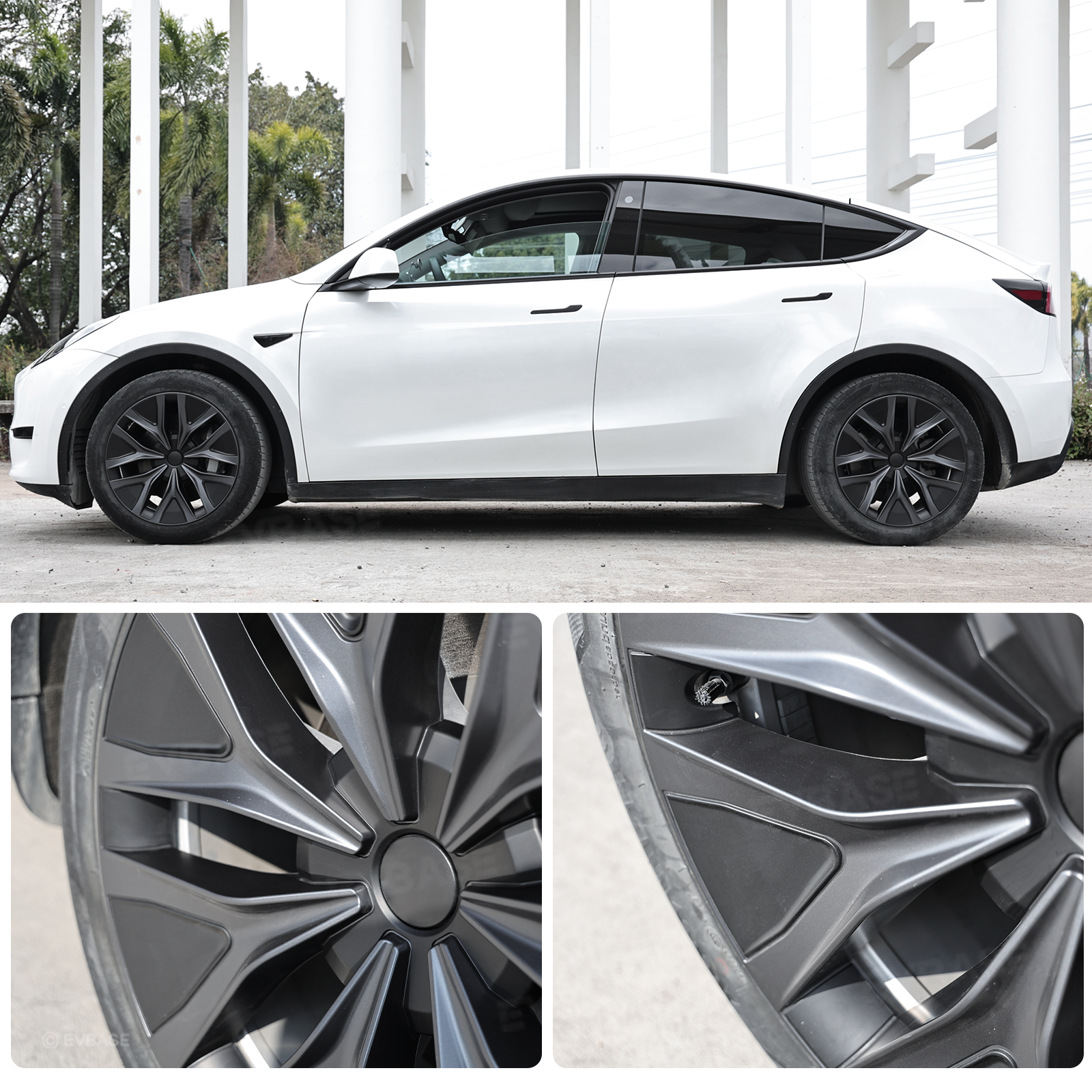 Tessgo 19" Performance Wheel Covers for Tesla Model Y & Model Y Juniper