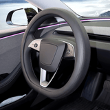 Premium Ventilated Steering Wheel Cover for Tesla Model Y L 2026+