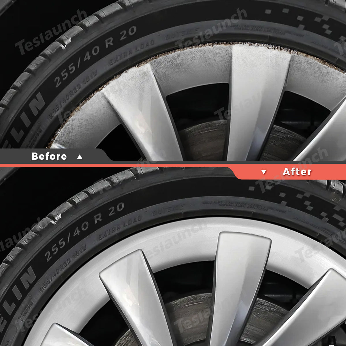 Tessgo All-in-one Rim Protector for Tesla Model Y Juniper 20’’ Helix 2.0 Wheels