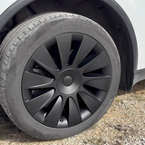 19" Aero Hubcaps Induction Style Wheel Covers for Model Y Juniper