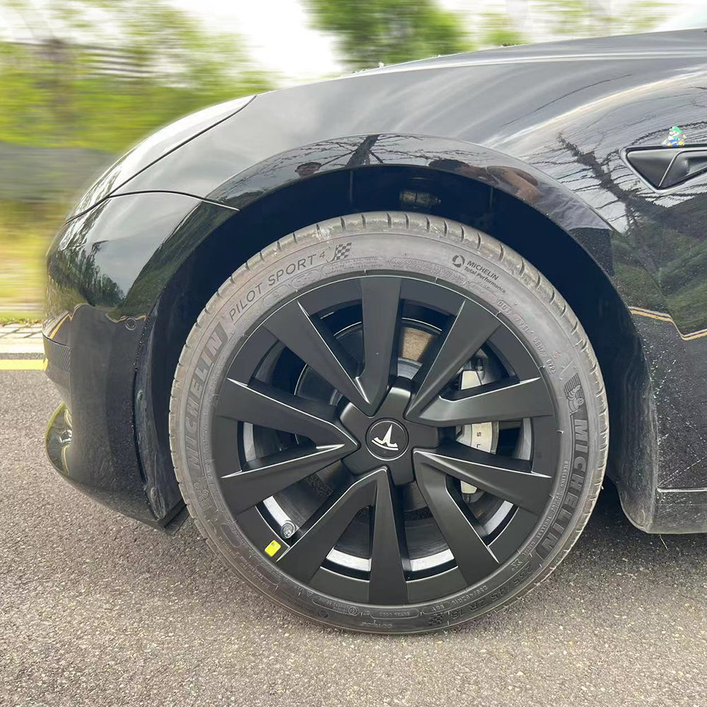 Tessgo Tesla Model 3 Wheel Cover 18 Inch Hubcap Inspired by Model 3 Sport Wheels Exterior Accessories Upgrade 2021-2023.10