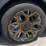 Model Y/ Y Juniper Wheel Covers 19 Inch Hex Wedge Hubcaps Honeycomb Wheels Style for Tesla