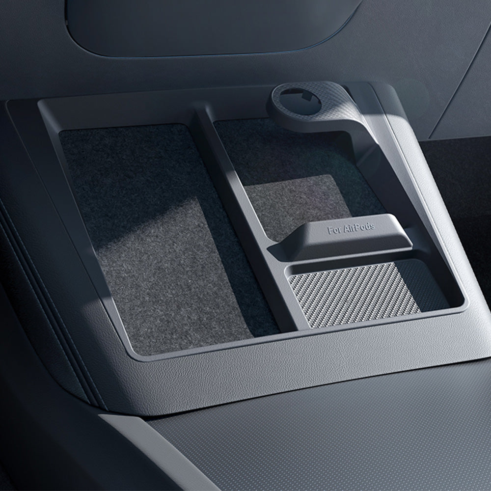 3-in-1 Wireless Charging Organizer for Tesla Model 3 Highland & Model Y Juniper