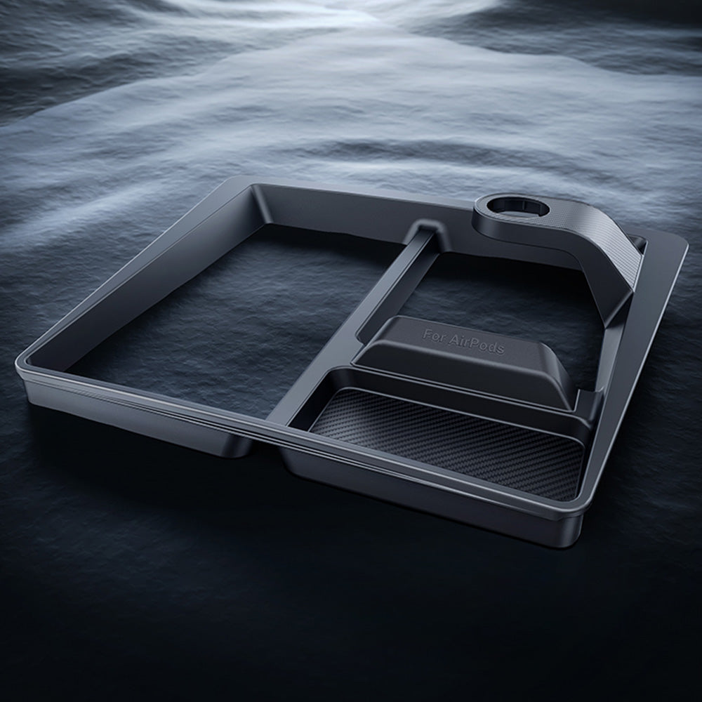 3-in-1 Wireless Charging Organizer for Tesla Model 3 Highland & Model Y Juniper