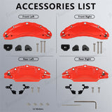 Tessgo 2024+ Model 3 Highland Brake Caliper Covers (4Pcs) for Tesla