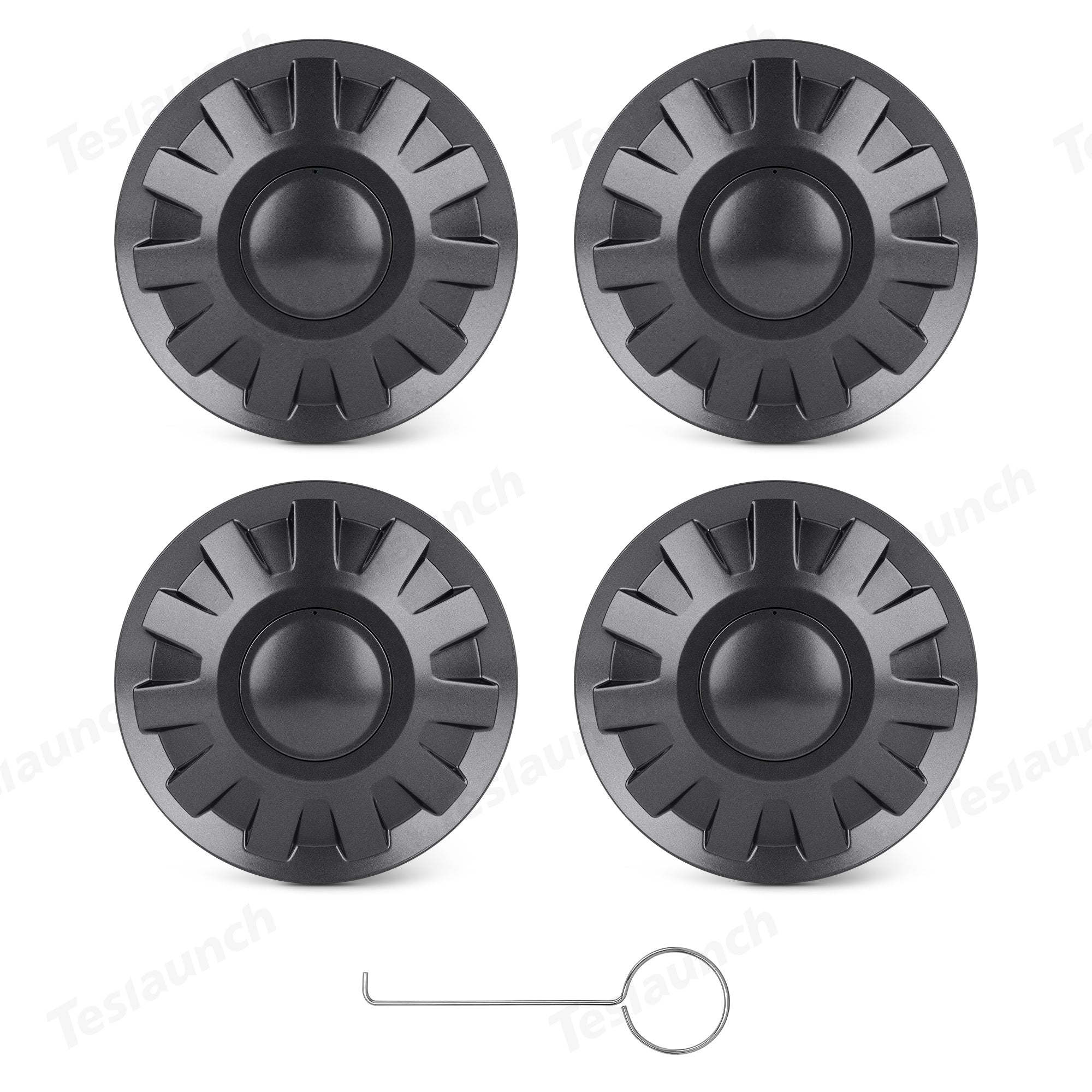 Tessgo Wheel Hub Caps Center Cover for 2024+ Model 3 Highland 18 Inch Photon Wheel (4 PCS)