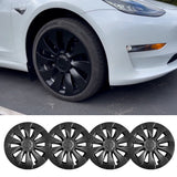 Tesla Model 3 18 Inch Hub Cap Replacement Model 3 Überturbine Wheel Caps Protector Cover Kit 4pcs