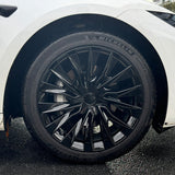Tessgo Nova Style Wheel Hubcaps (Set of 4) for Tesla 2024+ Model 3 Highland 18'' Photon Wheels (Inspired by 19'' Nova Wheels)