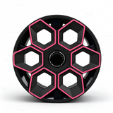 TESSGO 19" Hex Wedge Wheel Covers for Model Y & Juniper – Honeycomb Style