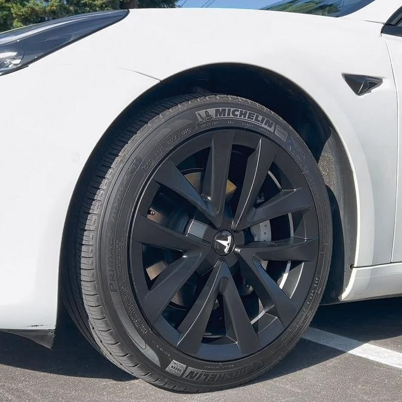 18-inch Arachnid-style wheel covers for Model 3 Highland