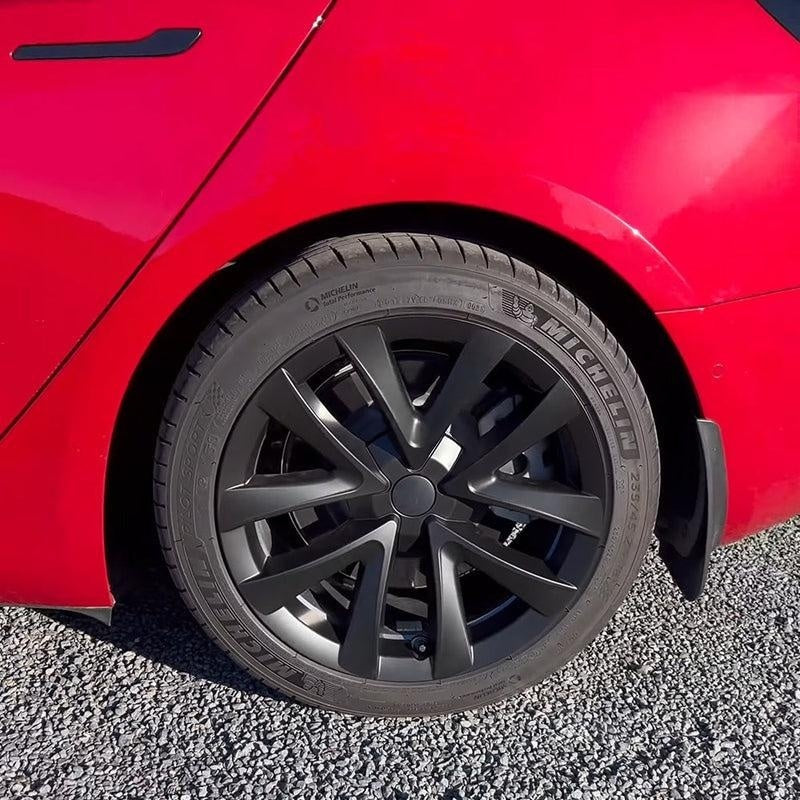 18-inch Arachnid-style wheel covers for Model 3 Highland