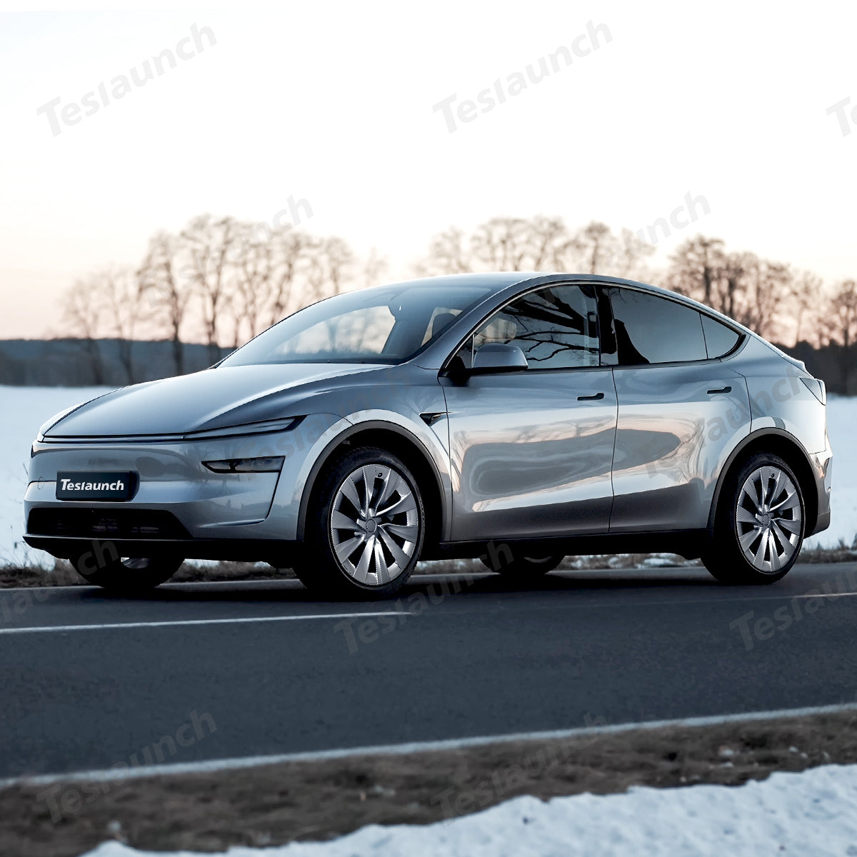 Tessgo Helix 2.0 Style Wheel Hubcaps (Set of 4) for Tesla 2025+ Model Y Juniper 20'' Helix 2.0 Wheels