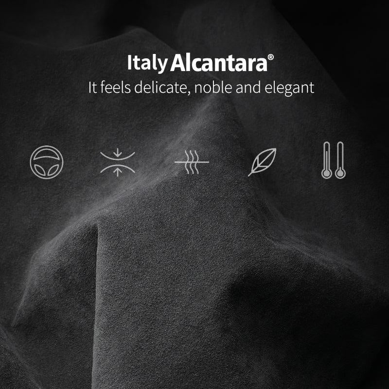 Alcantara Center Console Sticker Cover for Tesla Model Y L 2026+