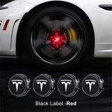 Tesla Logo Model 3/Y LED Logo Center Caps Wheel Hub Caps Cover 4PCS