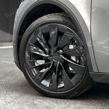 Tessgo Helix 2.0 Style Wheel Hubcaps (Set of 4) for Tesla 2025+ Model Y Juniper 20'' Helix 2.0 Wheels