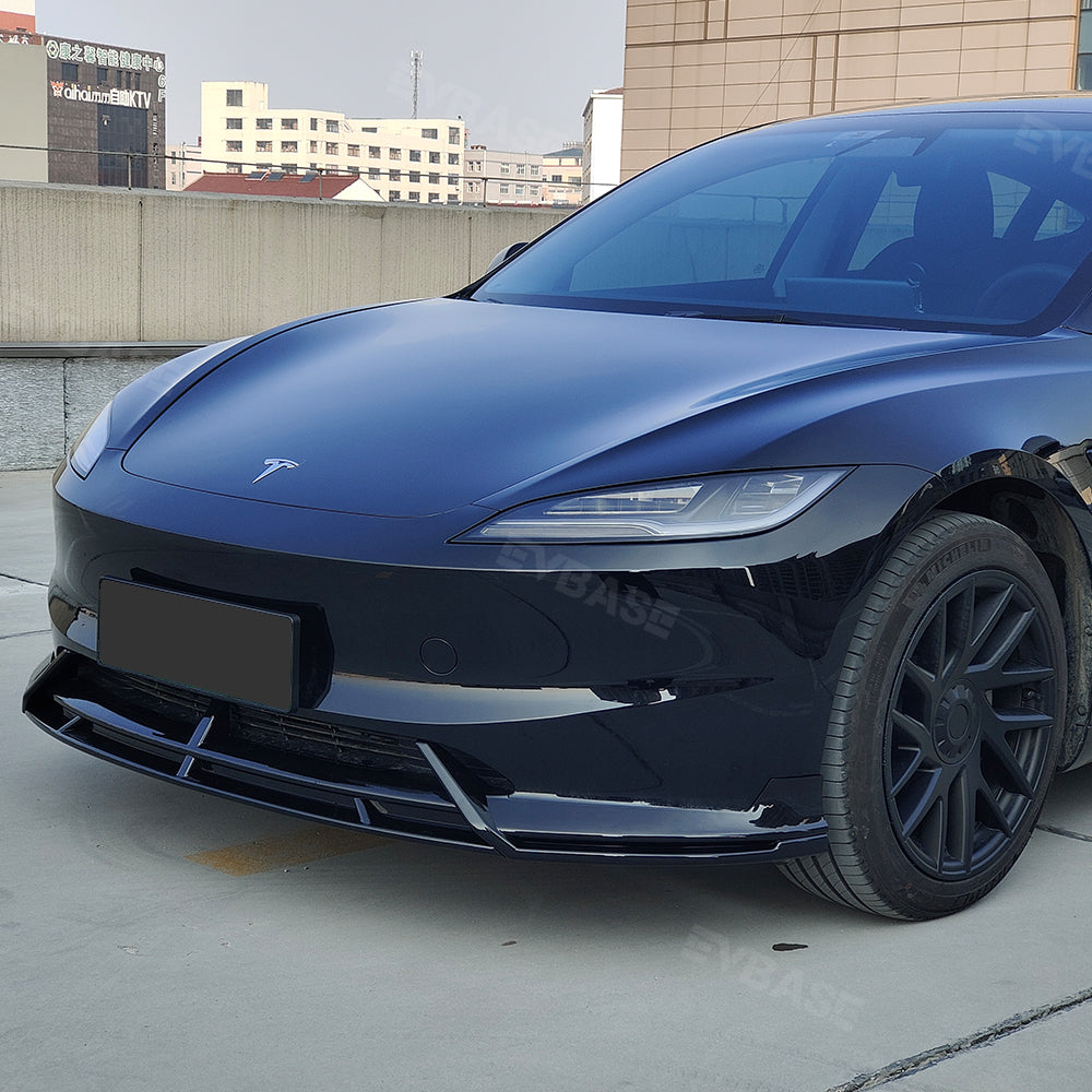 Tessgo Mecha Style Front Bumper Lip Splitter for Tesla Model 3 Highland (3PCS)