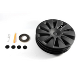 19" Aero Hubcaps Induction Style Wheel Covers for Model Y Juniper