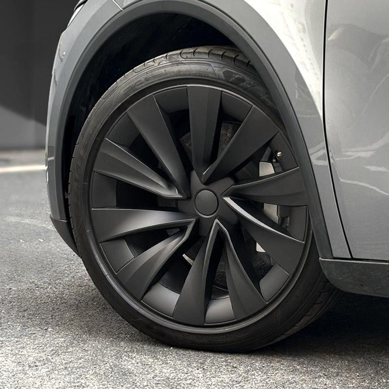 Tessgo Helix 2.0 Style Wheel Hubcaps (Set of 4) for Tesla 2025+ Model Y Juniper 20'' Helix 2.0 Wheels