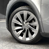 Tessgo Helix 2.0 Style Wheel Hubcaps (Set of 4) for Tesla 2025+ Model Y Juniper 20'' Helix 2.0 Wheels