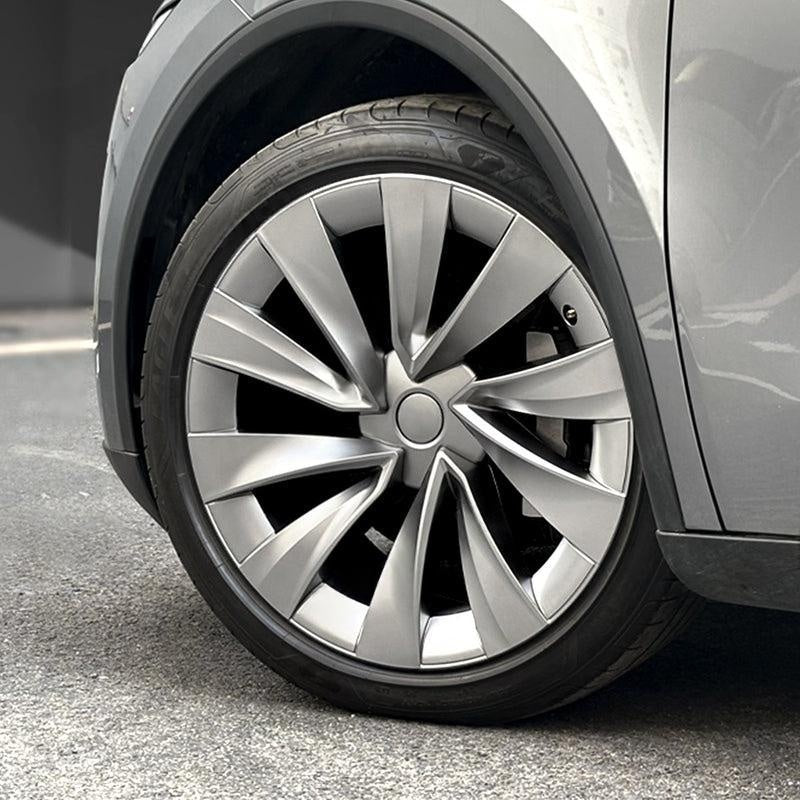 Tessgo Helix 2.0 Style Wheel Hubcaps (Set of 4) for Tesla 2025+ Model Y Juniper 20'' Helix 2.0 Wheels
