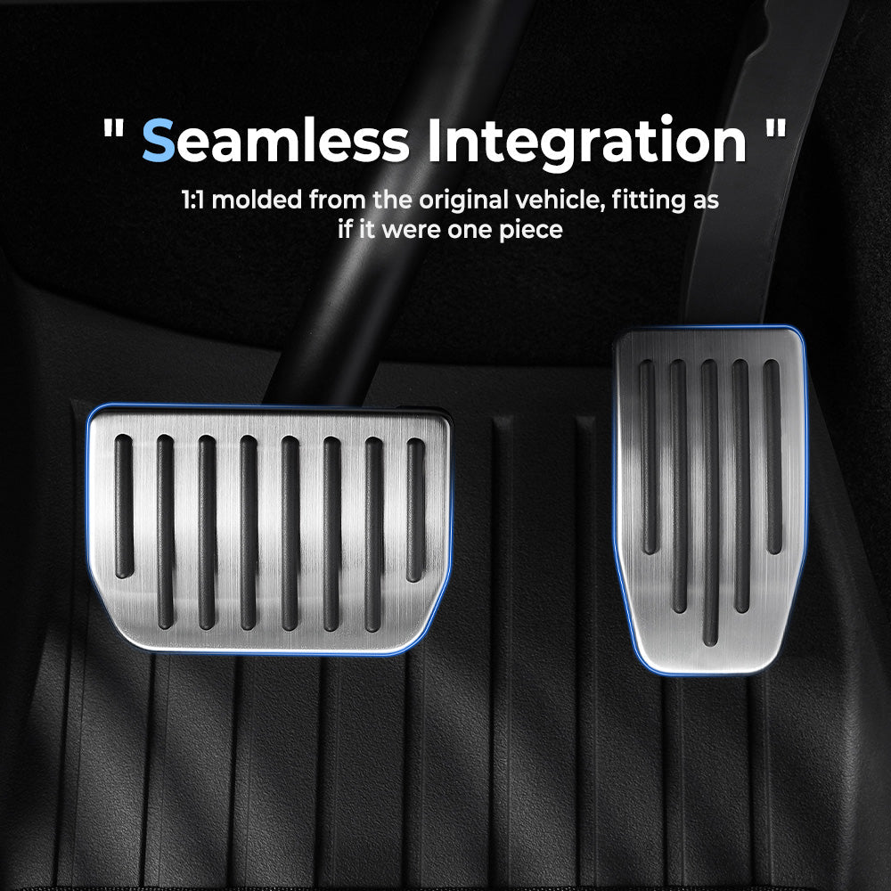 (Upgraded) Stainless Steel Performance Pedal Cover for Model 3/Y 2017-2026
