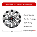 Tessgo "Helix-Pro" 20" Upgrade 2.0 Wheel Covers for Tesla Model Y Juniper