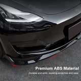 Tessgo ABS Front Bumper Lip Spoiler Kit for Tesla Model Y (2020-2025)