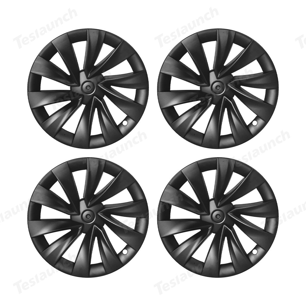 Tessgo Helix 2.0 Style Wheel Hubcaps (Set of 4) for Tesla 2025+ Model Y Juniper 20'' Helix 2.0 Wheels