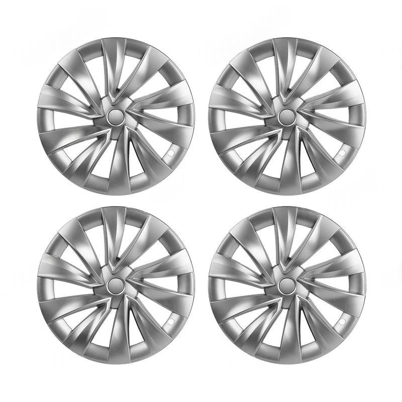 Tessgo Helix 2.0 Style Wheel Hubcaps (Set of 4) for Tesla 2025+ Model Y Juniper 20'' Helix 2.0 Wheels