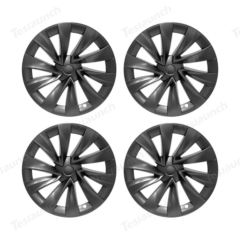 Tessgo Helix 2.0 Style Wheel Hubcaps (Set of 4) for Tesla 2025+ Model Y Juniper 20'' Helix 2.0 Wheels