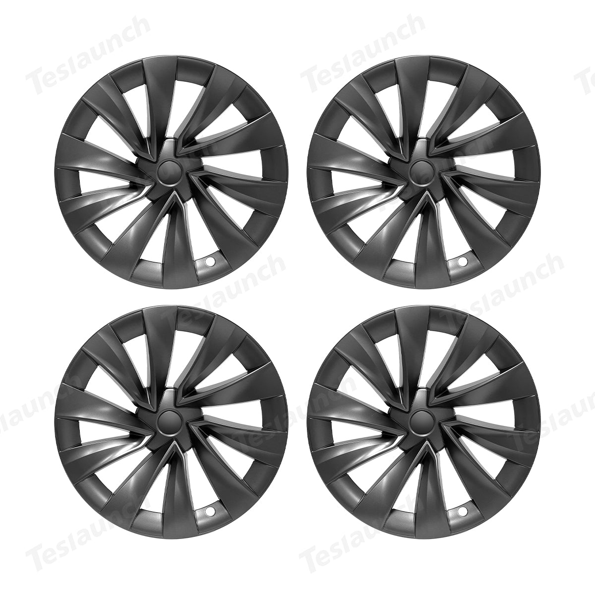 Tessgo Helix 2.0 Style Wheel Hubcaps (Set of 4) for Tesla 2025+ Model Y Juniper 20'' Helix 2.0 Wheels