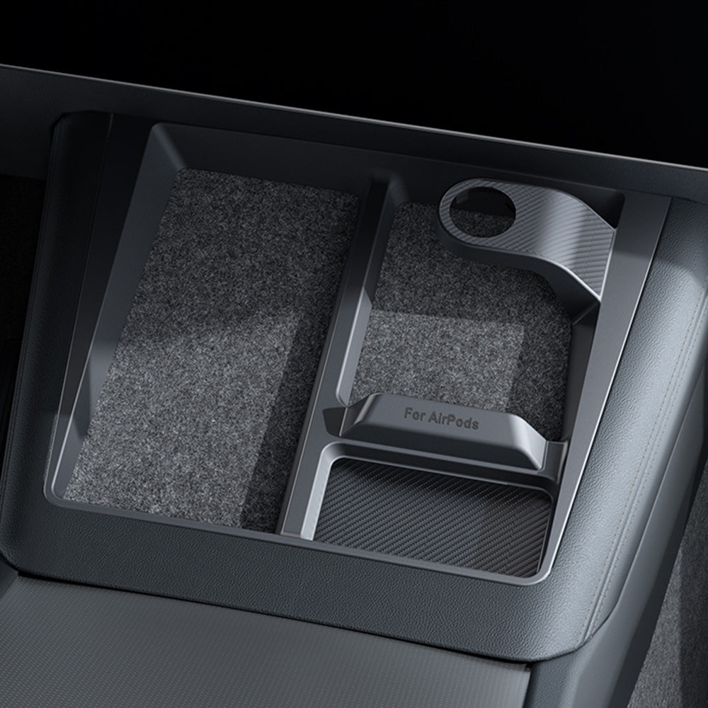 3-in-1 Wireless Charging Organizer for Tesla Model 3 Highland & Model Y Juniper