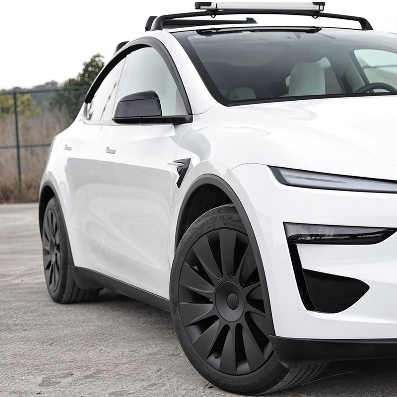 19" Aero Hubcaps Induction Style Wheel Covers for Model Y Juniper
