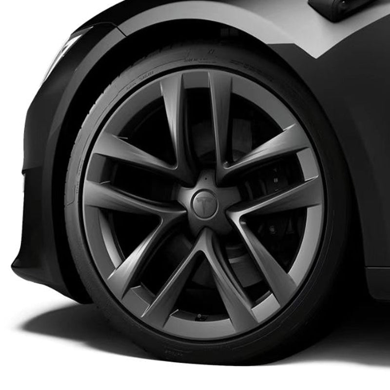 Arachnid Style 18" Wheel Covers for Model 3 2017–2023 Matte Black Set of 4