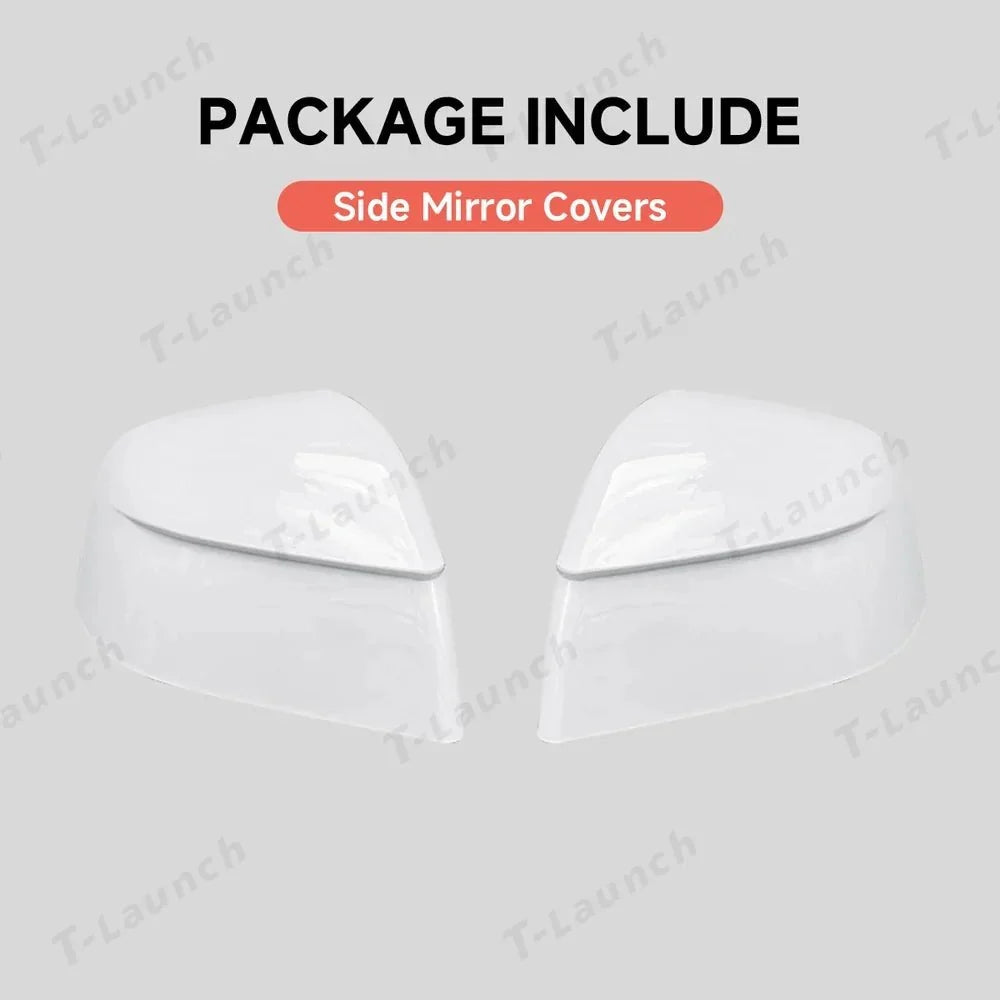 ABS Side Mirror Covers & Door Handle Covers for Tesla Model YL 2026+
