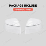 ABS Side Mirror Covers & Door Handle Covers for Tesla Model YL 2026+