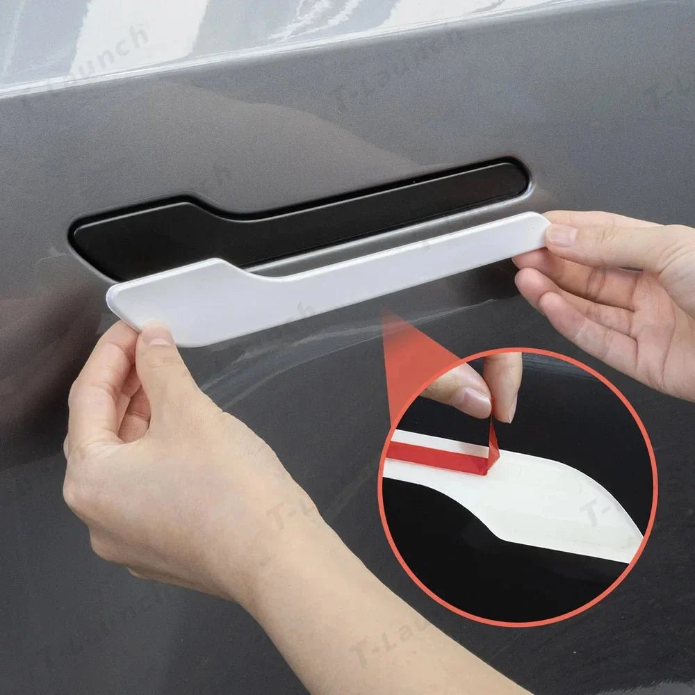 ABS Side Mirror Covers & Door Handle Covers for Tesla Model YL 2026+