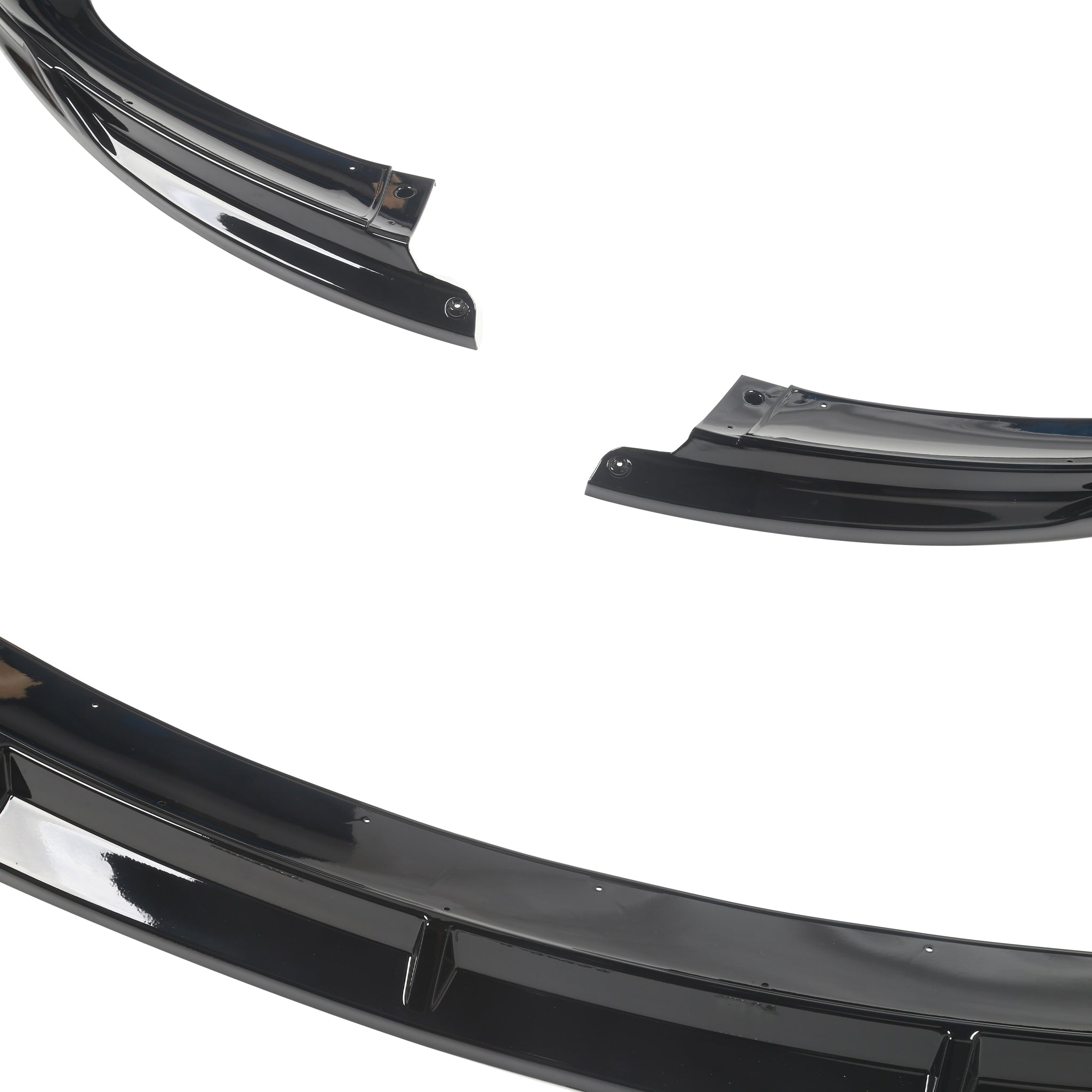 Aero Front Lip Spoiler For Tesla 2024+ Model 3 Highland (3 pieces)