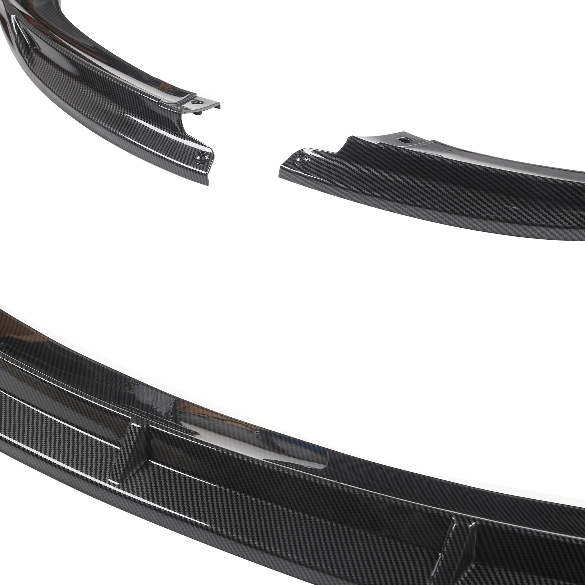 Aero Front Lip Spoiler For Tesla 2024+ Model 3 Highland (3 pieces)