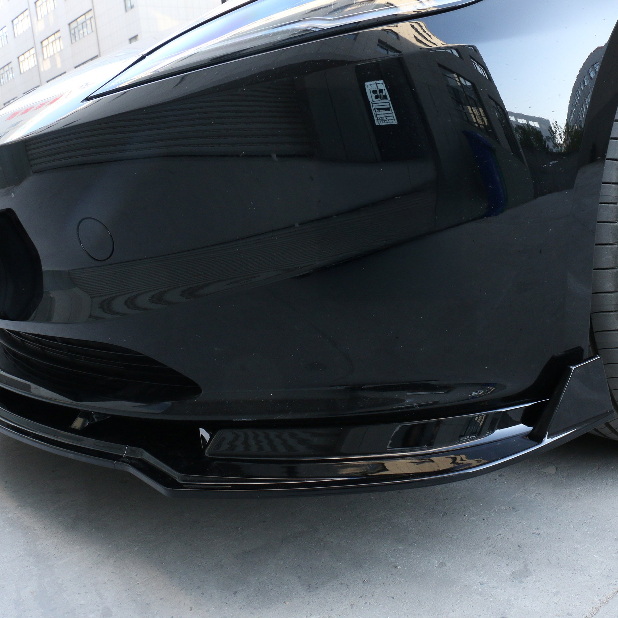 Aero Sporty Front Lip Spoiler for Tesla Model 3 Highland 2024+