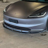 Aero Front Lip Spoiler For Tesla 2024+ Model 3 Highland (3 pieces)
