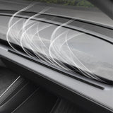 Air Vent Deflector for Tesla Model 3 & Y (2017–2026+), Redirects A/C Airflow Upwards – TPE Material, Custom Fit, Easy Install