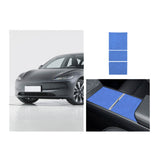 Tesla Alcantara Center Console Wrap Sticker for 2024+ Model 3 Highland & 2025+ Model Y Juniper