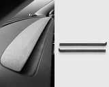 Tesla Alcantara Dash Trim Cover For New 2024+ Model 3 Highland & 2025+ Model Y Juniper (2 pieces)