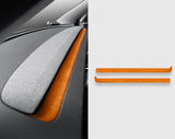 Tesla Alcantara Dash Trim Cover For New 2024+ Model 3 Highland & 2025+ Model Y Juniper (2 pieces)
